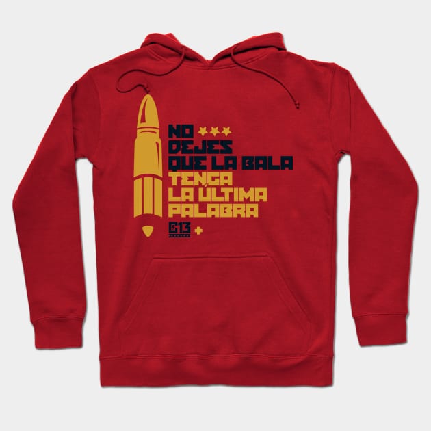 Calle 13 - la bala Hoodie by nunkmas